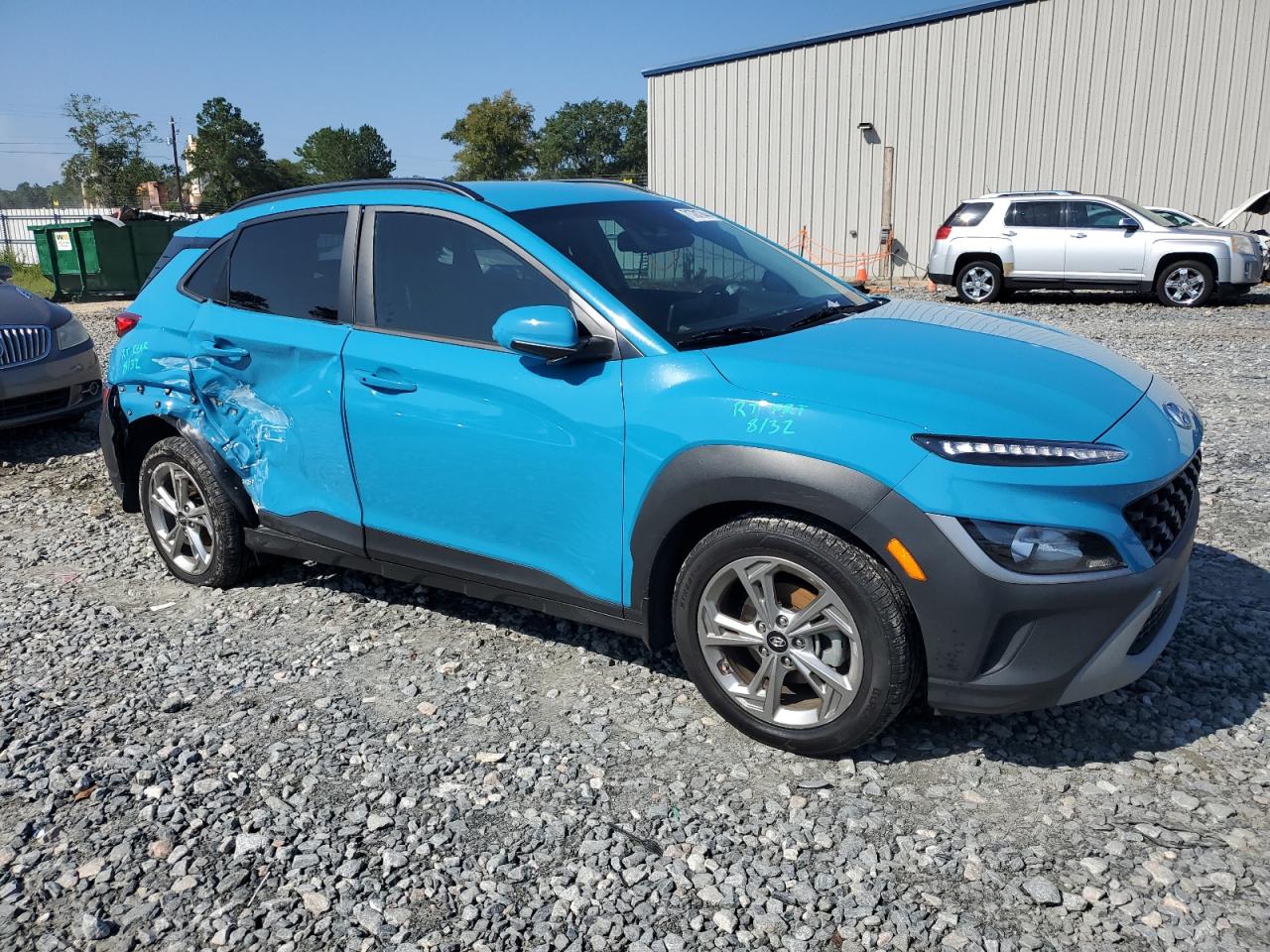 2022 HYUNDAI KONA SEL VIN:KM8K62AB7NU925244