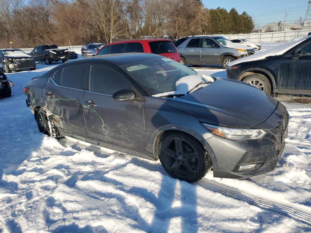 2022 NISSAN SENTRA SR VIN:3N1AB8DV9NY211698