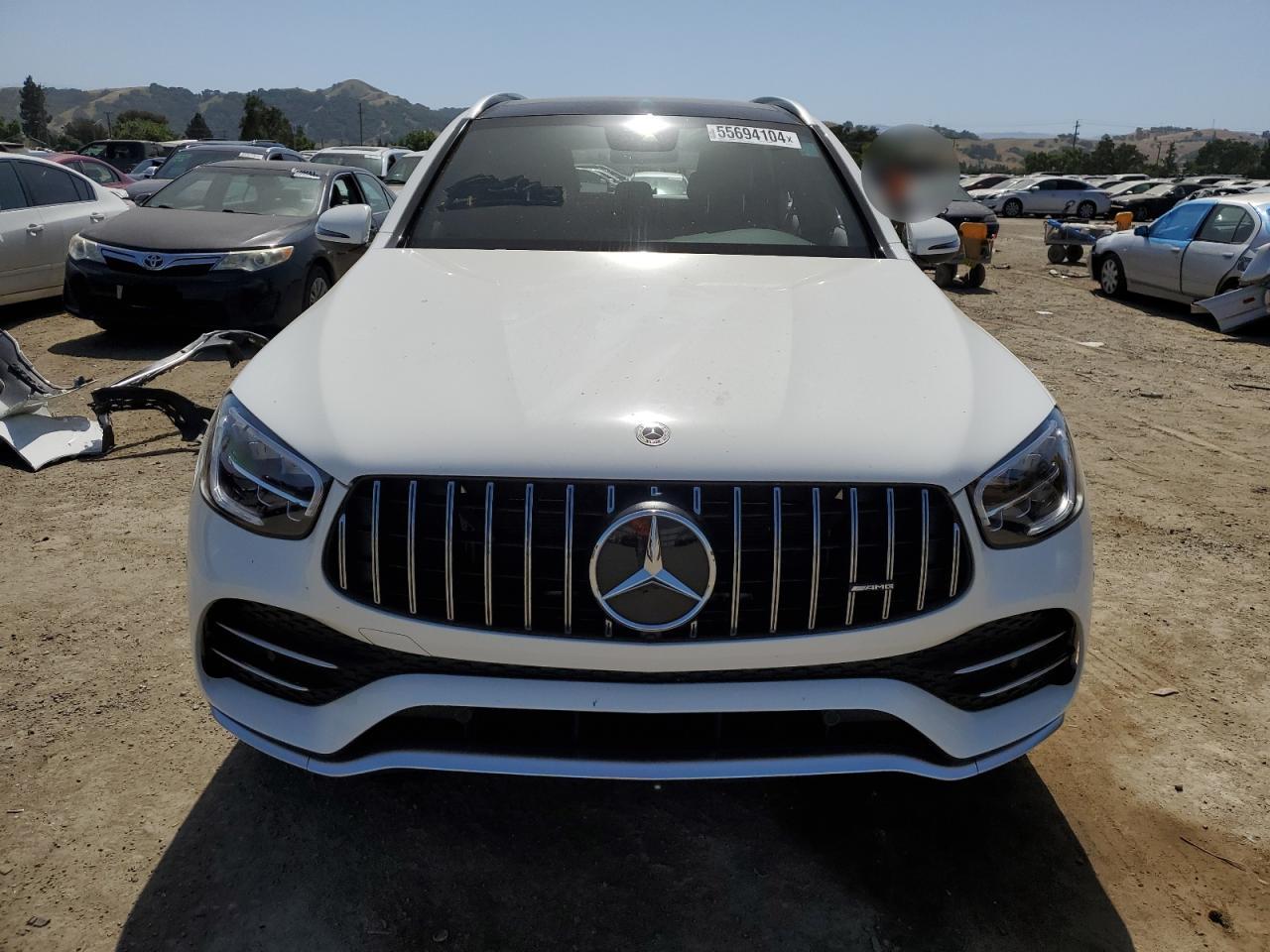 2022 MERCEDES-BENZ GLC 43 4MATIC AMG VIN:W1N0G6EB7NV395175