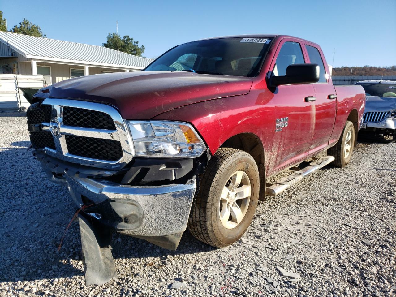 2022 RAM 1500 CLASSIC TRADESMAN VIN:1C6RR7FG2NS156697