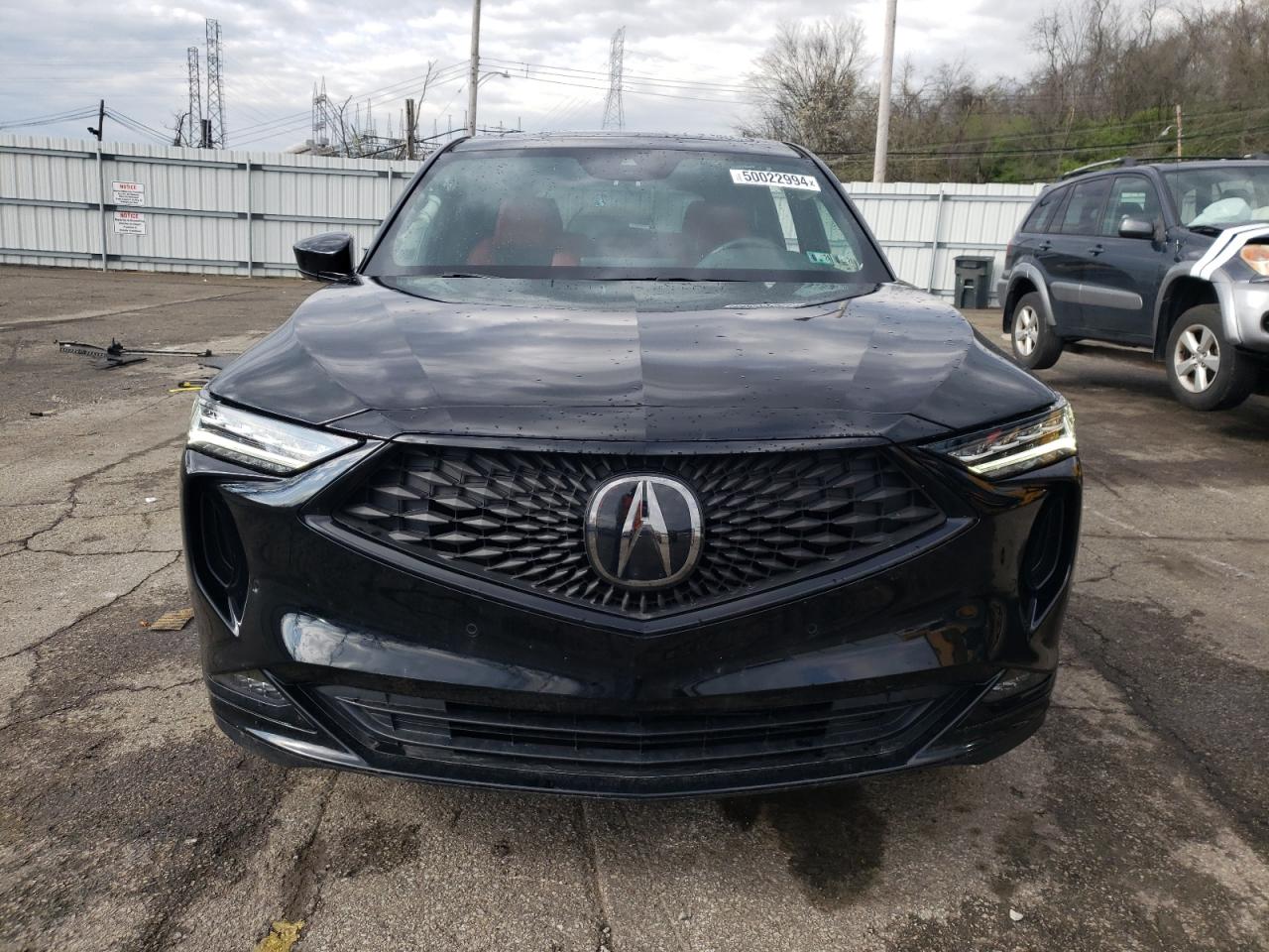 2022 ACURA MDX A-SPEC VIN:5J8YE1H06NL049855