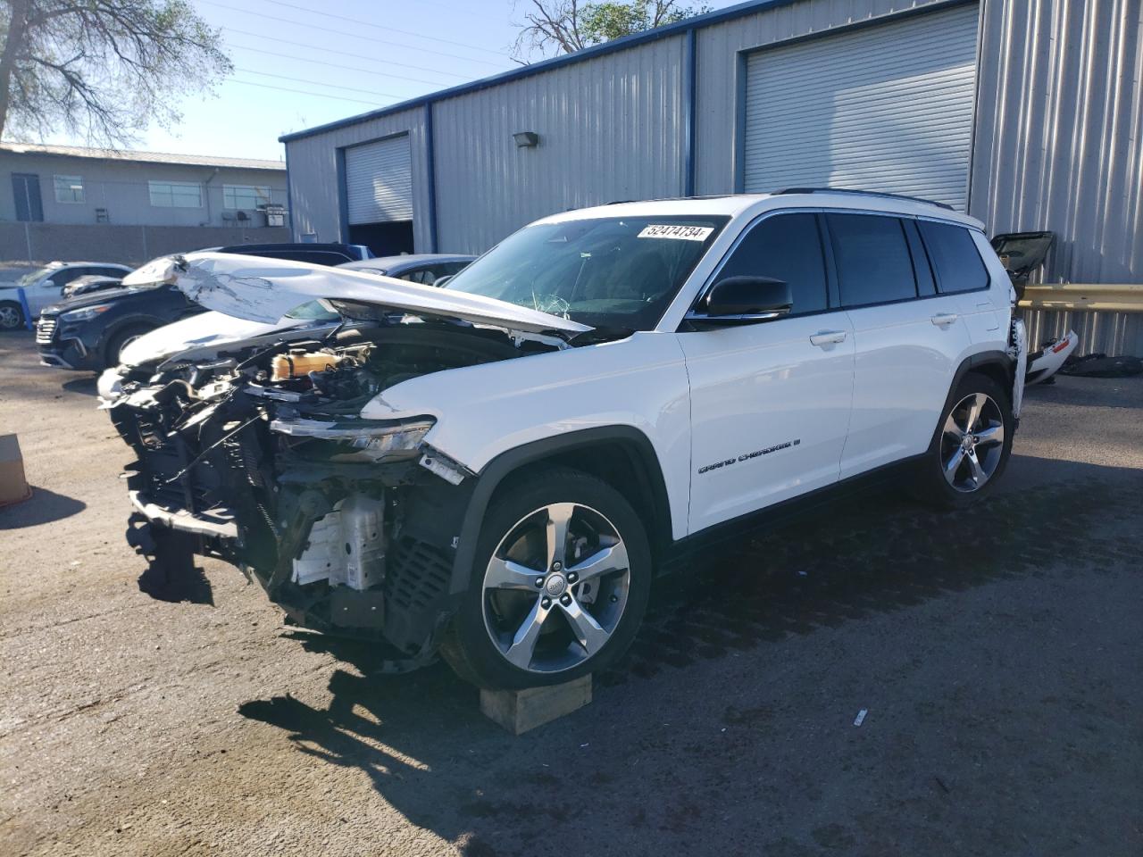 2022 JEEP GRAND CHEROKEE L LIMITED VIN:1C4RJJBG9N8521327