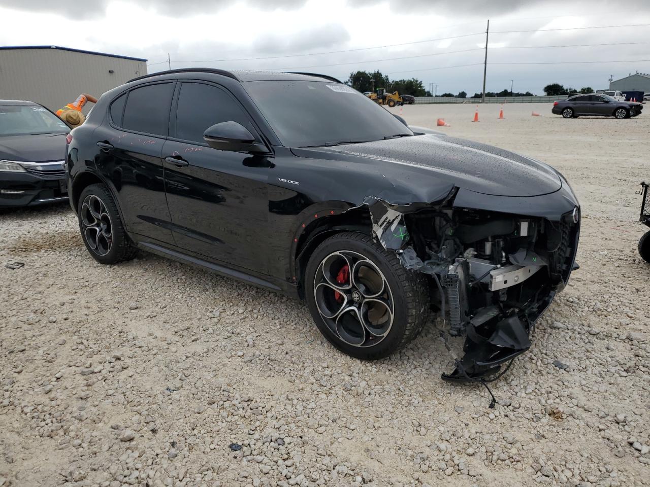 2022 ALFA ROMEO STELVIO TI VIN:ZASPAKBNXN7D48443