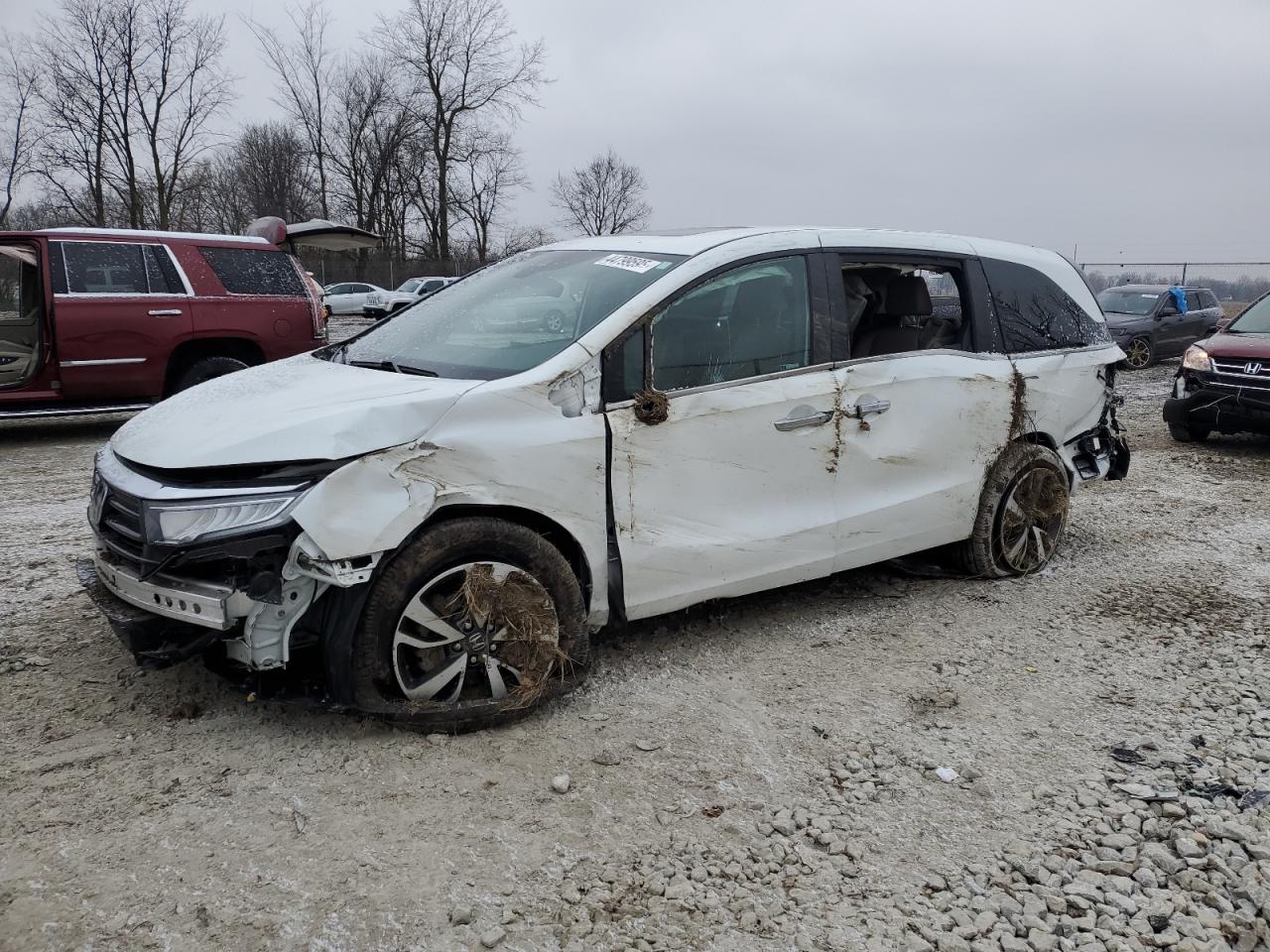 2022 HONDA ODYSSEY TOURING VIN:5FNRL6H8XNB037979