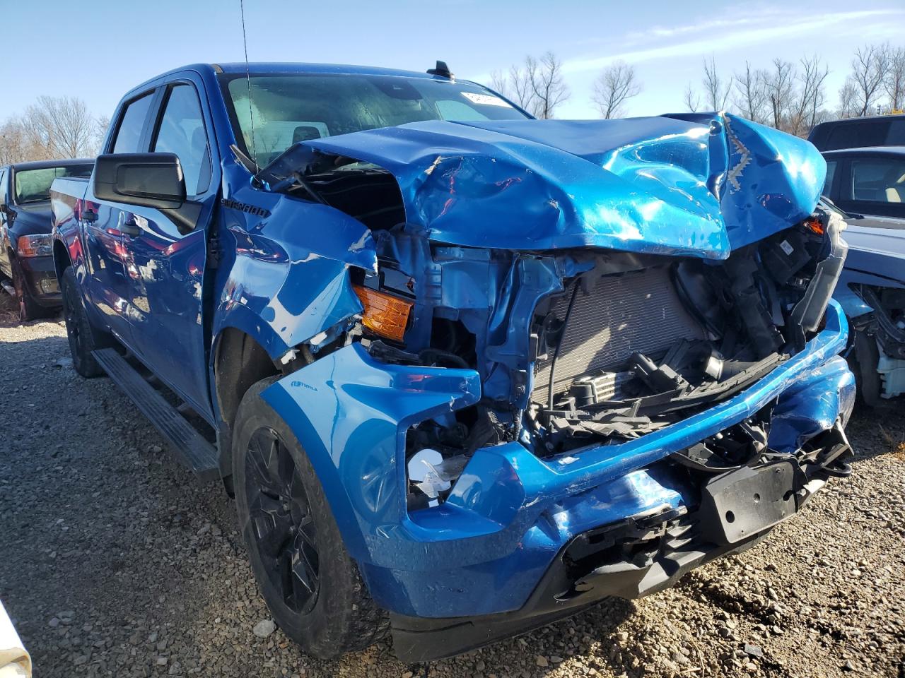 2022 CHEVROLET SILVERADO K1500 CUSTOM VIN:3GCPDBEK0NG526415