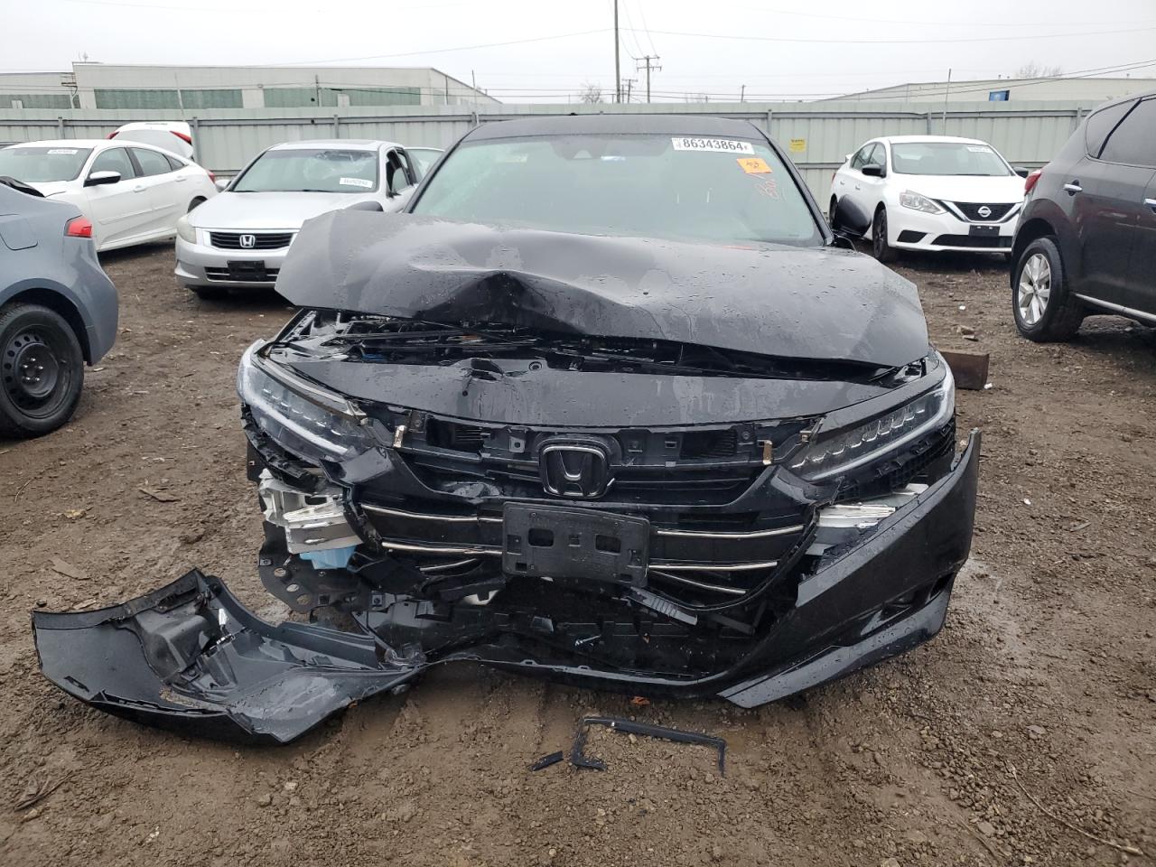 2022 HONDA ACCORD SPORT VIN:1HGCV1F34NA070612