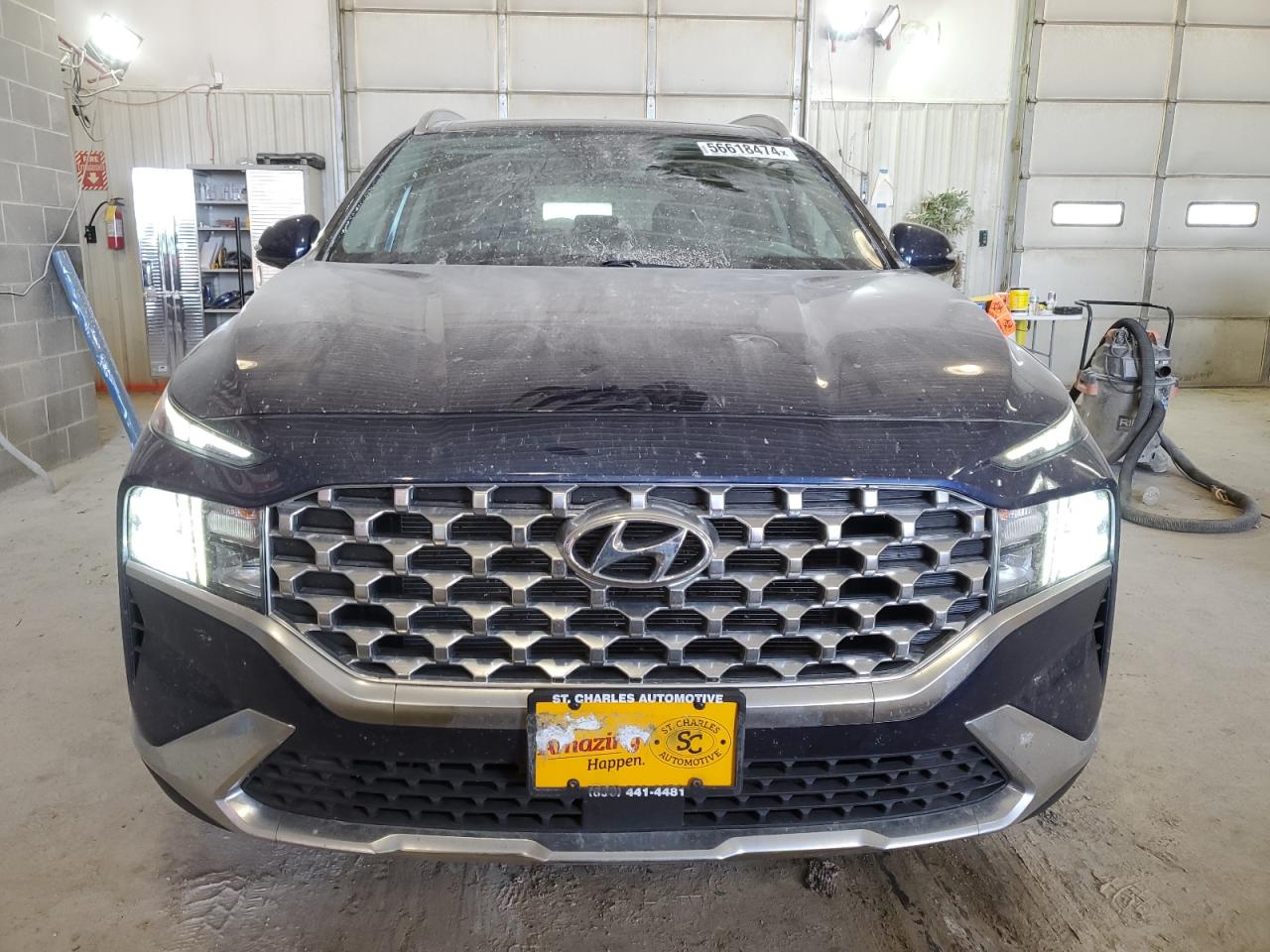 2022 HYUNDAI SANTA FE SEL VIN:5NMS3DAJ9NH473451