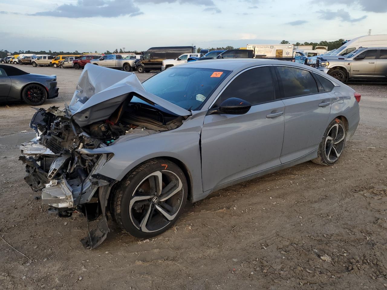 2022 HONDA ACCORD SPORT VIN:1HGCV1F38NA013832