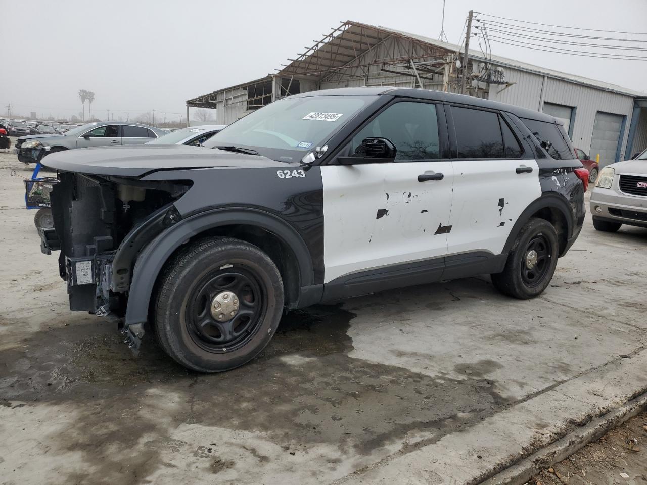 2022 FORD EXPLORER POLICE INTERCEPTOR VIN:1FM5K8AB3NGC24632
