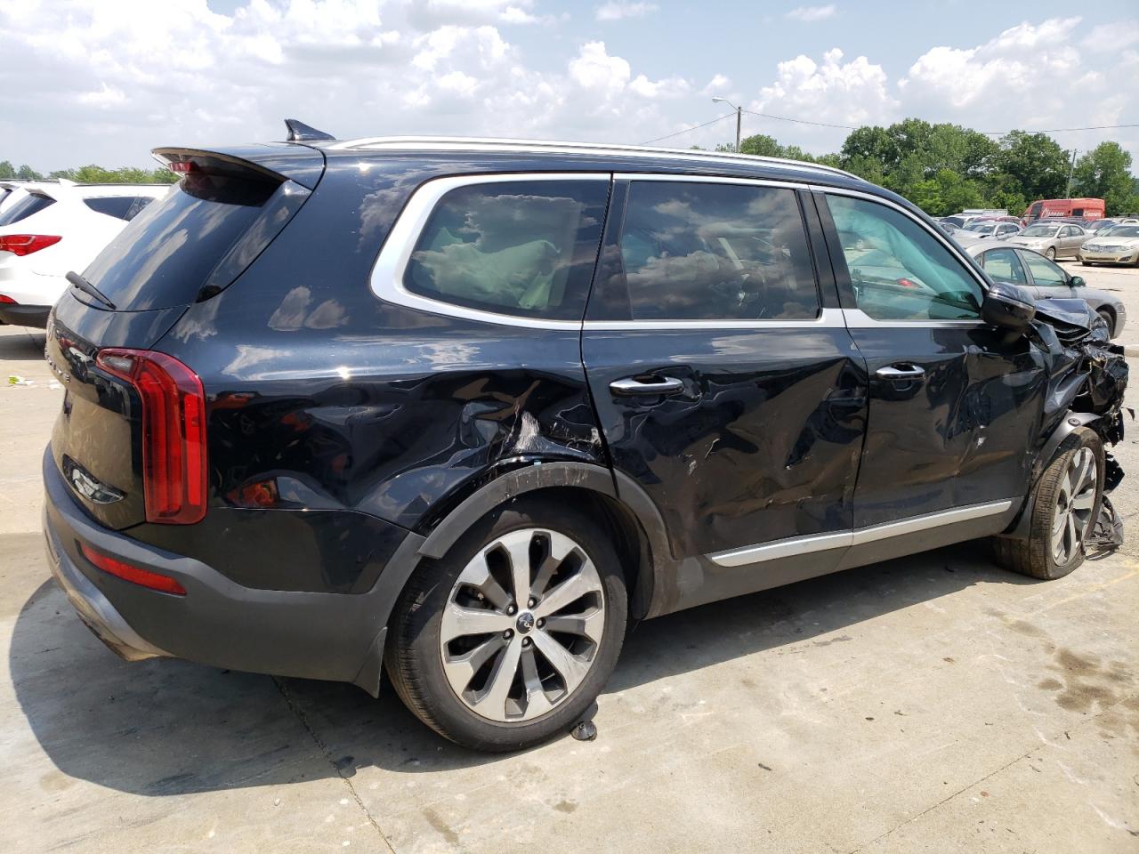 2022 KIA TELLURIDE S VIN:5XYP6DHC7NG273327