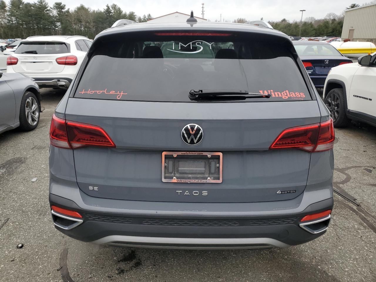 2022 VOLKSWAGEN TAOS SE VIN:JTDKARFU6K3102490