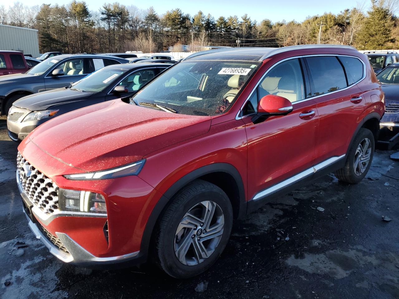 2023 HYUNDAI SANTA FE SEL PREMIUM VIN:5NMS3DAJ5PH588356