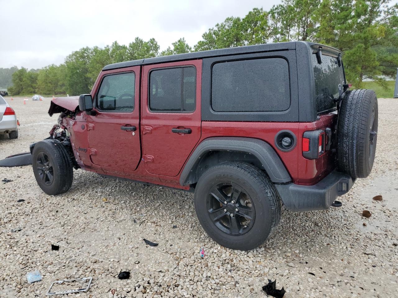 2022 JEEP WRANGLER UNLIMITED SPORT VIN:1C4HJXDG6NW105825
