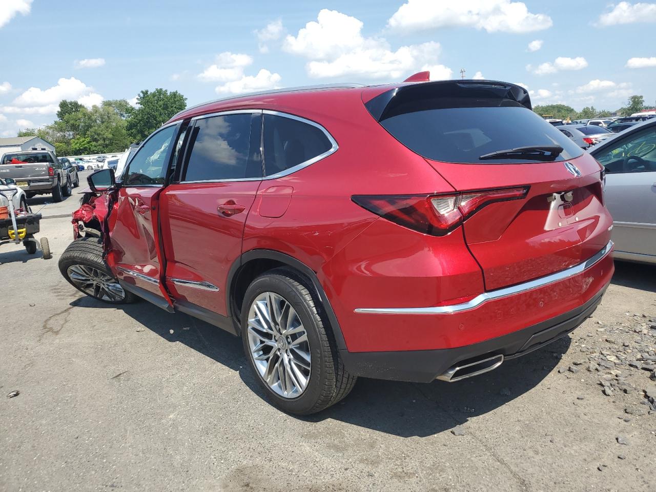 2022 ACURA MDX ADVANCE VIN:5J8YE1H89NL022350