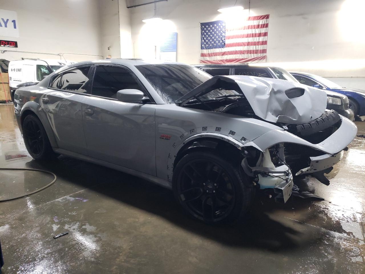 2022 DODGE CHARGER SCAT PACK VIN:2C3CDXGJ8NH179842