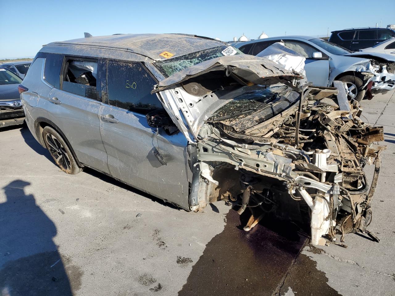 2022 MITSUBISHI OUTLANDER SEL VIN:JA4J3VA87NZ061873