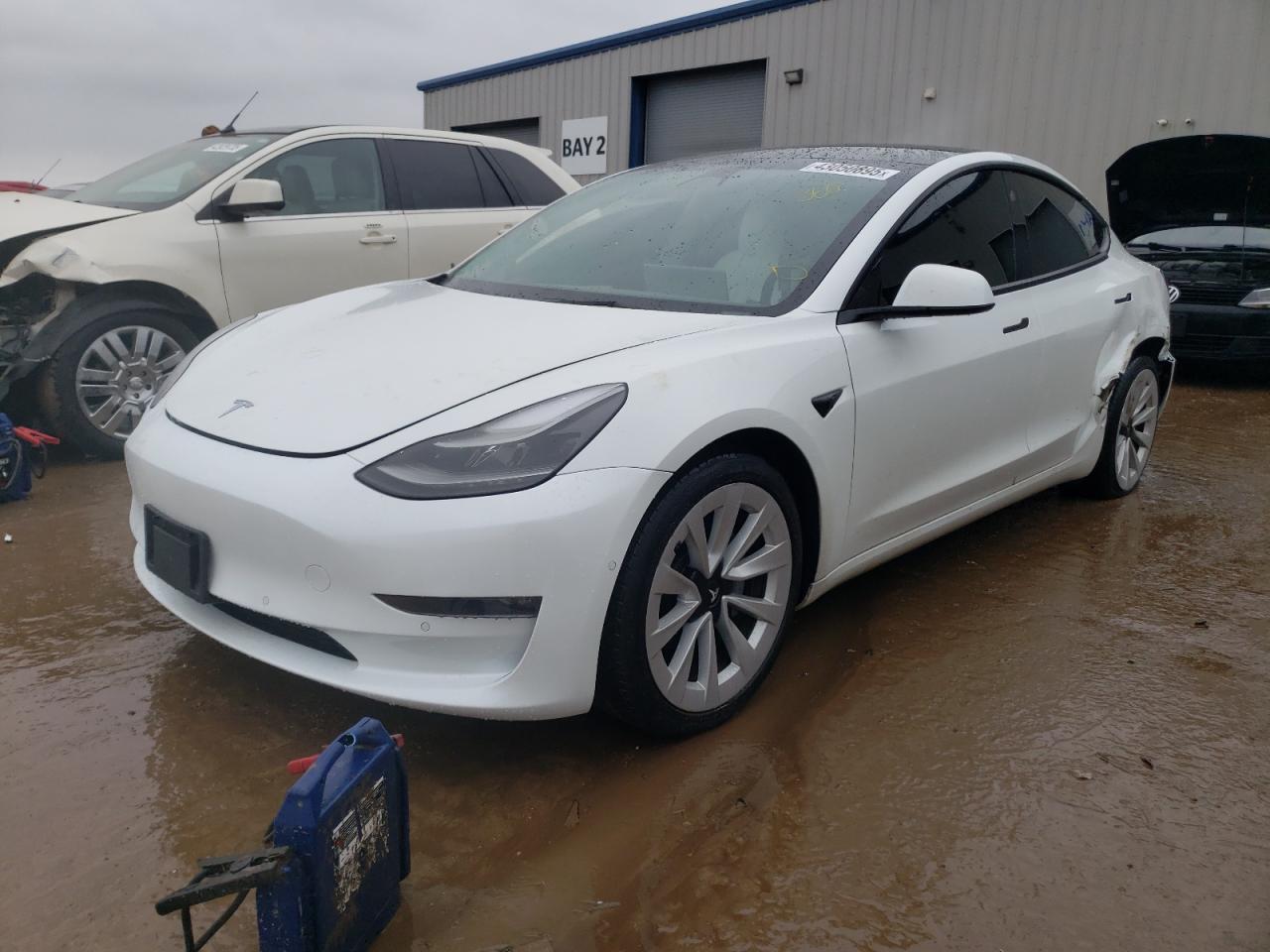2022 TESLA MODEL 3  VIN:5YJ3E1EB7NF128002