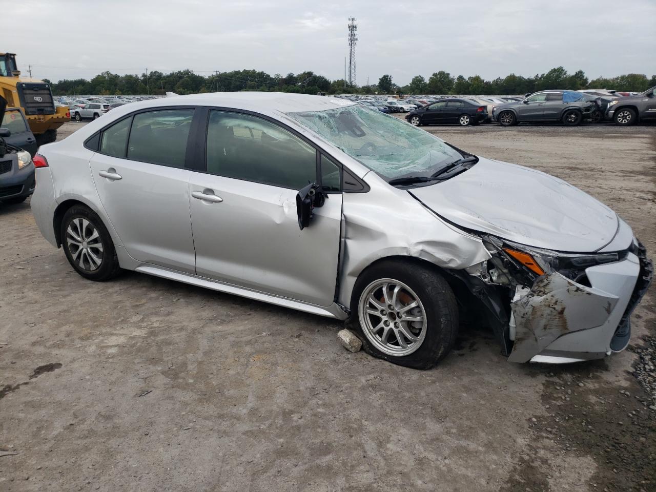 2022 TOYOTA COROLLA LE VIN:JTDEAMDE1NJ043263