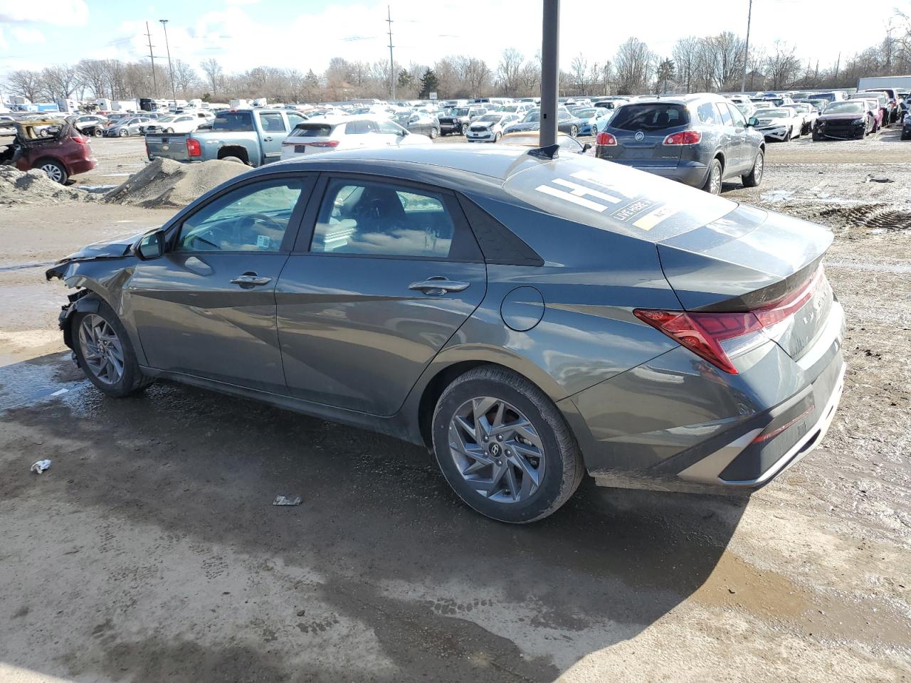 2024 HYUNDAI ELANTRA BLUE VIN:KMHLM4DJ8RU113692