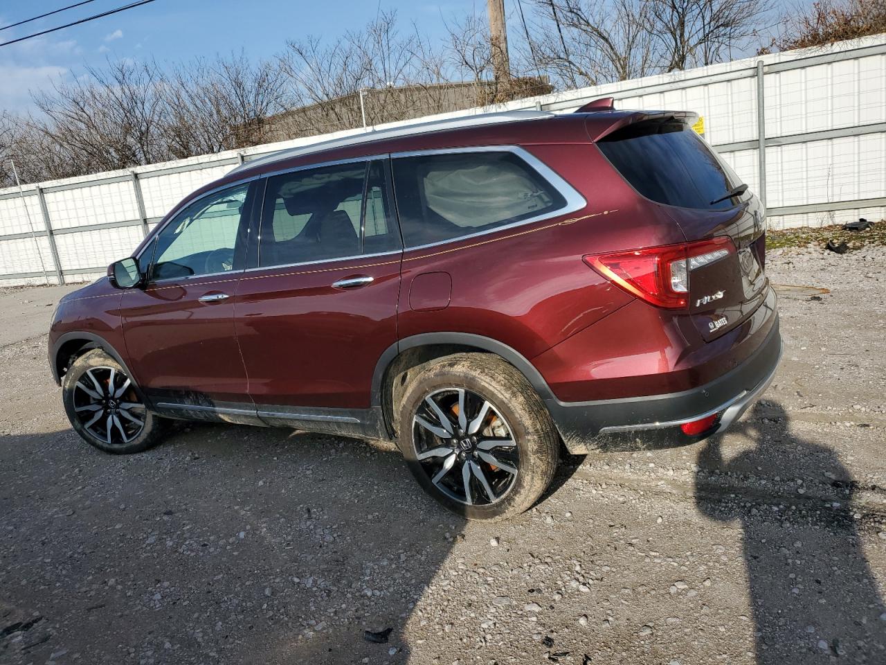 2022 HONDA PILOT TOURING VIN:5FNYF5H69NB020280