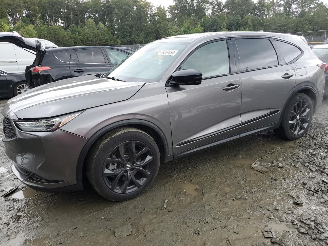 2022 ACURA MDX A-SPEC VIN:5J8YE1H0XNL010184