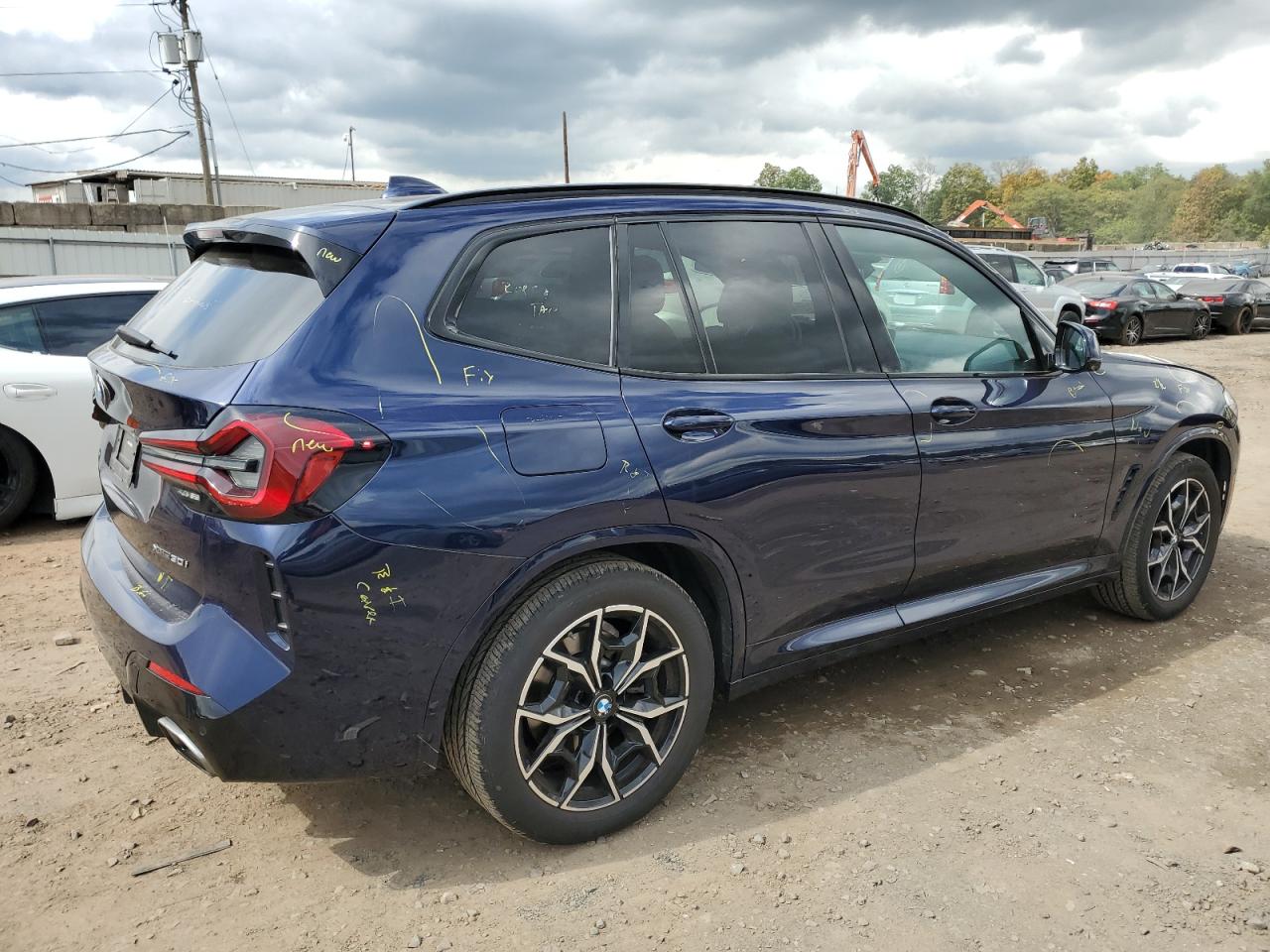 2023 BMW X3 XDRIVE30I VIN:5UX53DP04P9R49422