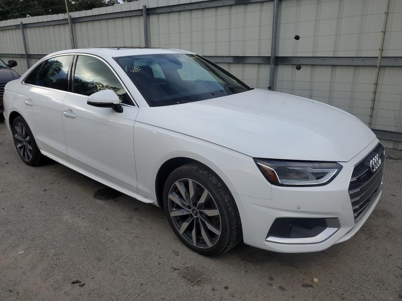 2022 AUDI A4 PREMIUM 40 VIN:WAUABAF4XNN003154