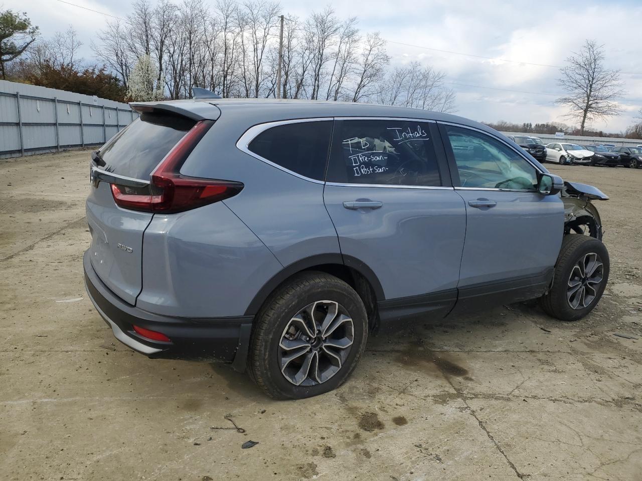 2022 HONDA CR-V EX VIN:2HKRW2H57NH670396