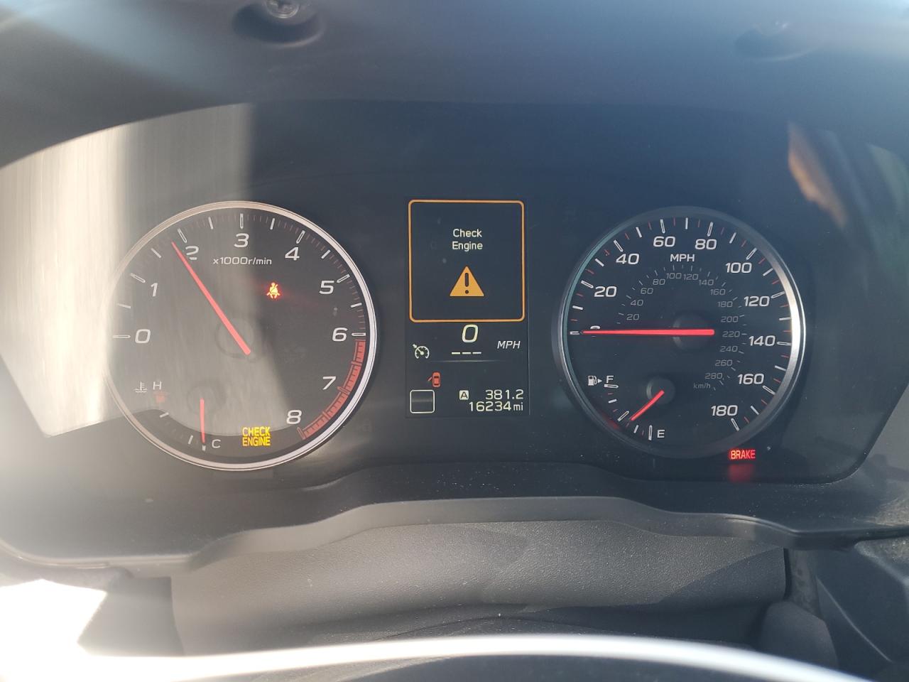 2023 SUBARU WRX PREMIUM VIN:JF1VBAF60P9819992