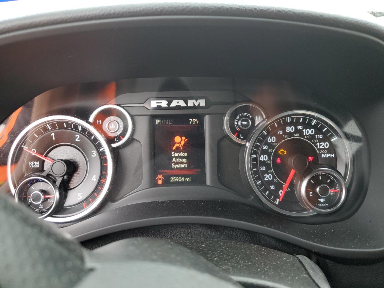 2022 RAM 3500 TRADESMAN VIN:3C63RRGL2NG134090