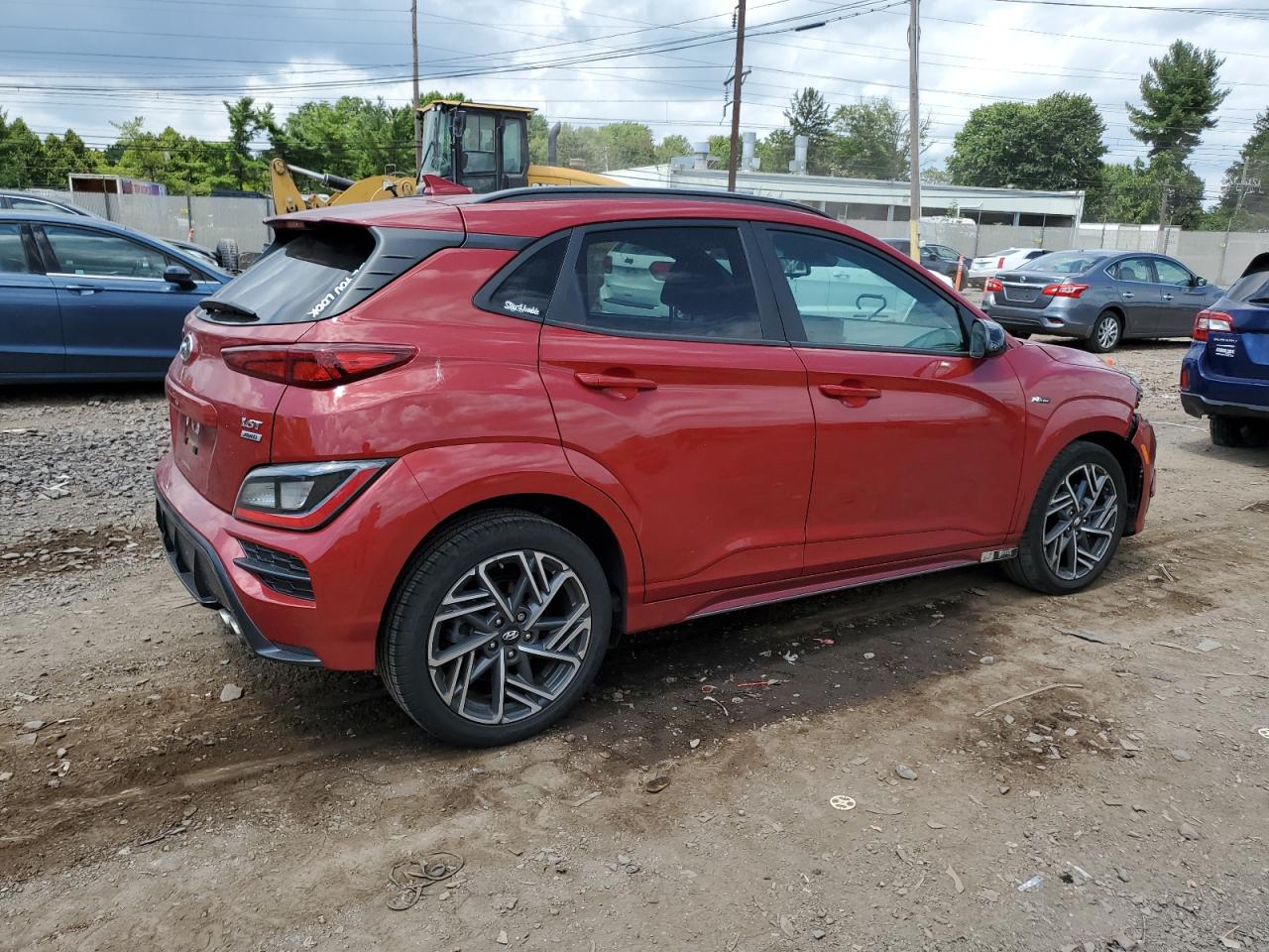 2022 HYUNDAI KONA N LINE VIN:KM8K3CA32NU871651