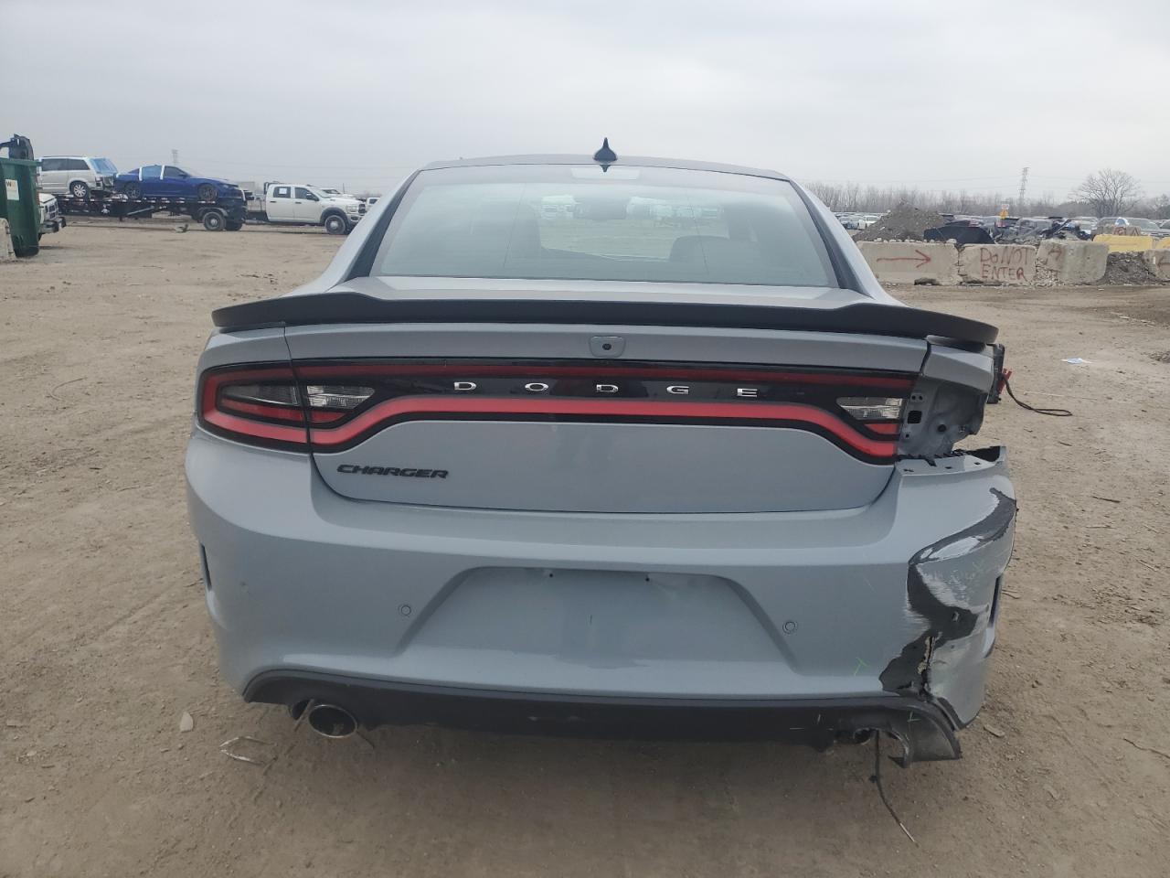 2022 DODGE CHARGER SCAT PACK VIN:2C3CDXGJ8NH227856