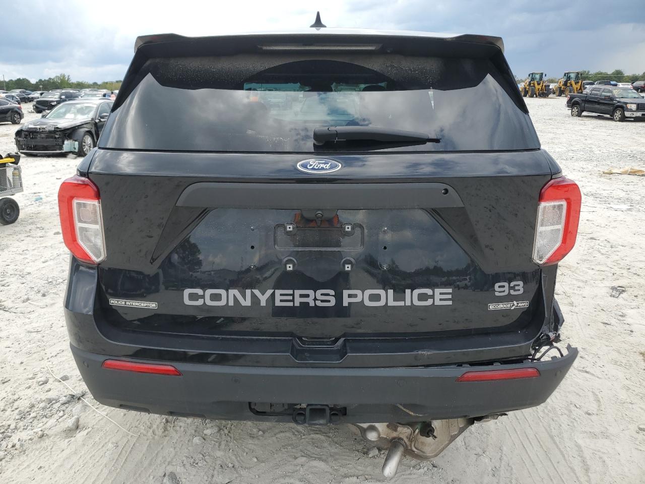 2022 FORD EXPLORER POLICE INTERCEPTOR VIN:1FM5K8AC7NGB36966