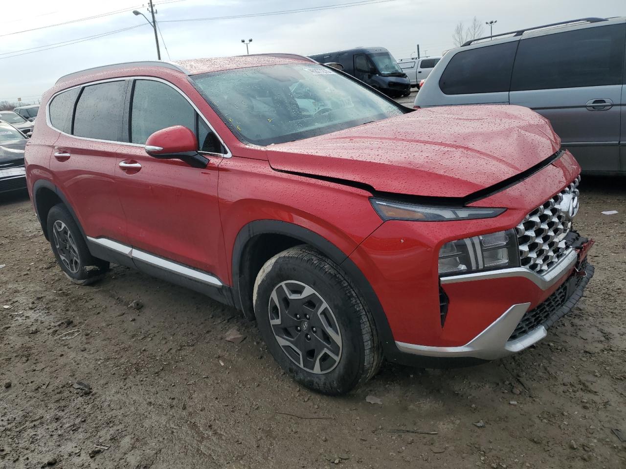 2023 HYUNDAI SANTA FE BLUE VIN:5NMS2DA14PH006492