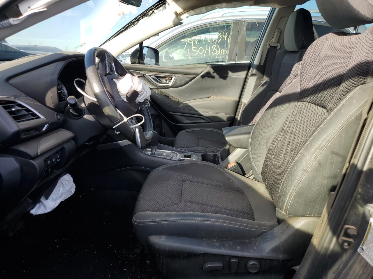 2022 SUBARU FORESTER PREMIUM VIN:JF2SKAEC7NH437645