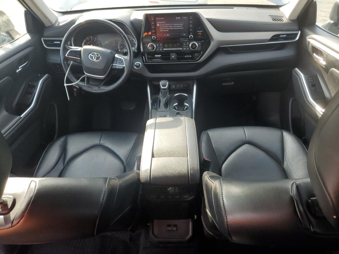 2022 TOYOTA HIGHLANDER XLE VIN:5TDHZRAH6NS098358
