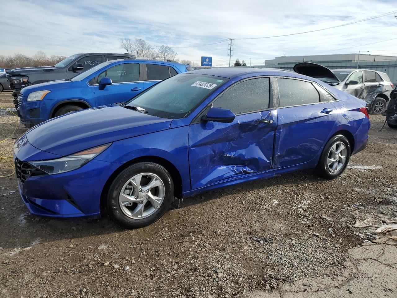 2023 HYUNDAI ELANTRA SE VIN:KMHLL4DG7RU845108