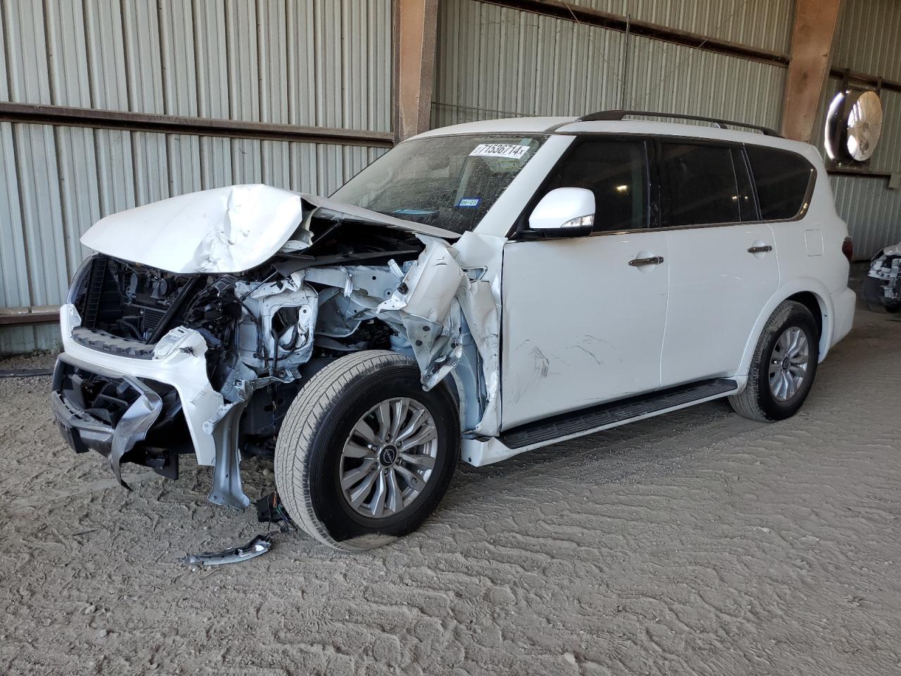 2023 NISSAN ARMADA S VIN:JN8AY2AC3P9180098