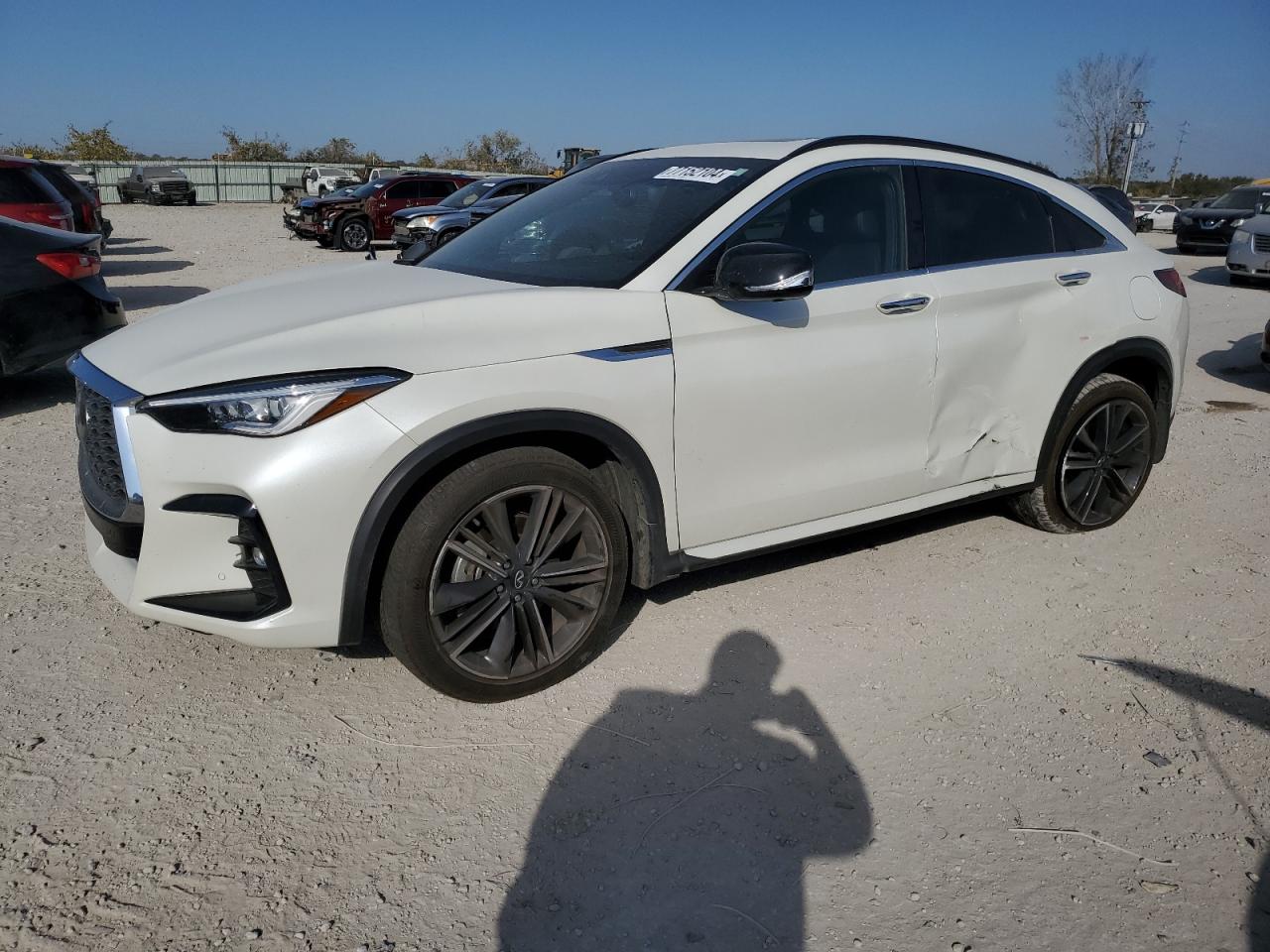 2022 INFINITI QX55 ESSENTIAL VIN:3PCAJ5K39NF100533