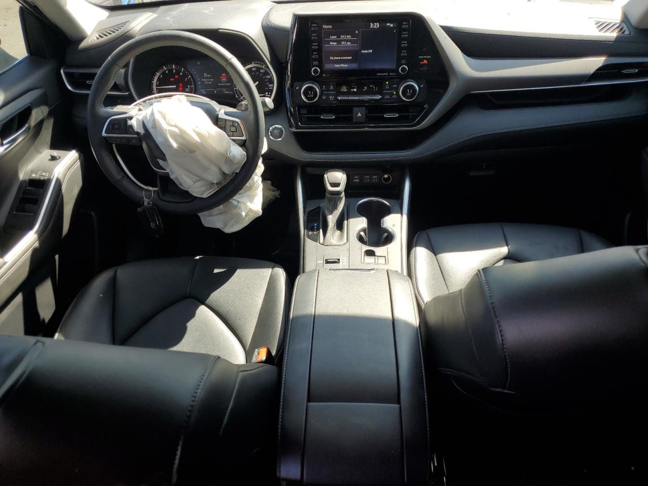 2022 TOYOTA HIGHLANDER XLE VIN:5TDGZRAH3NS560077