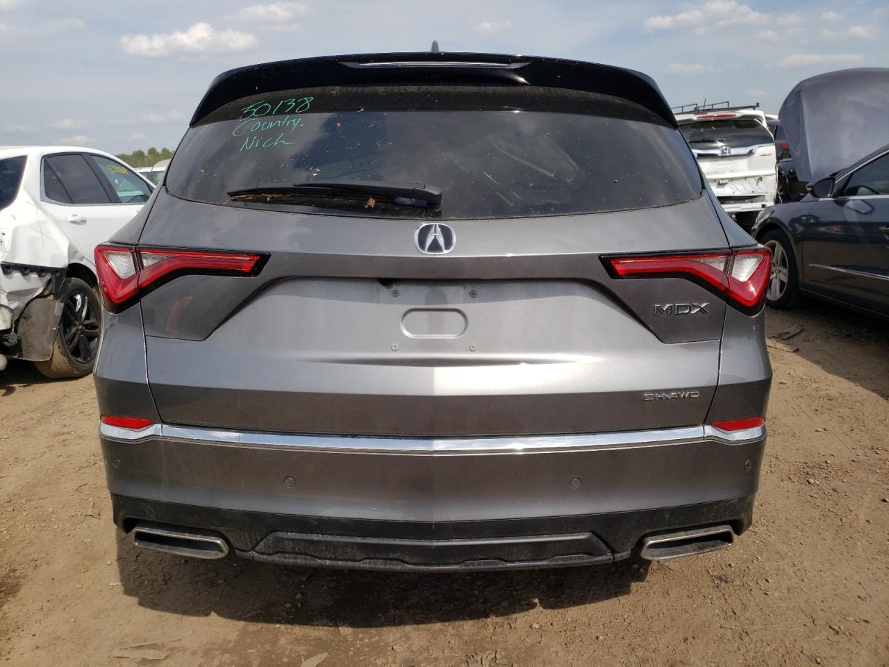 2023 ACURA MDX ADVANCE VIN:5J8YE1H85PL032232