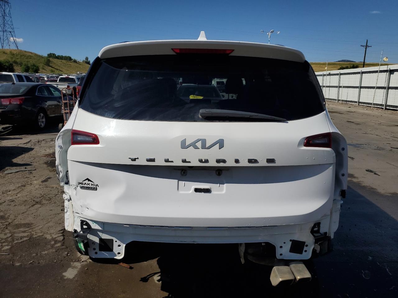 2022 KIA TELLURIDE S VIN:5XYP6DHC3NG287998