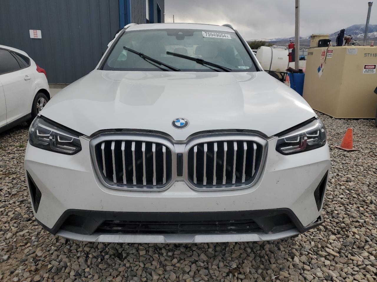 2022 BMW X3 XDRIVE30I VIN:5UX53DP07N9M66293