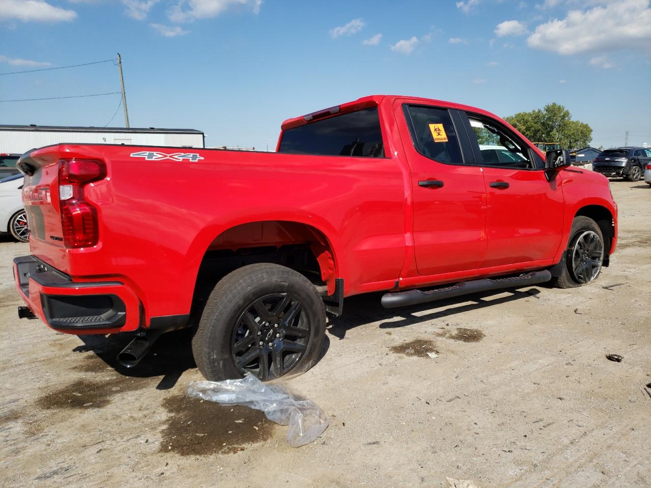 2024 CHEVROLET SILVERADO K1500 CUSTOM VIN:1GCRDBEK1RZ405312