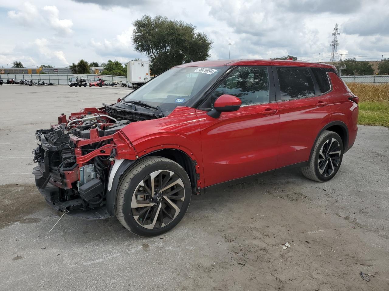 2023 MITSUBISHI OUTLANDER SE VIN:JA4J3UA81PZ048078