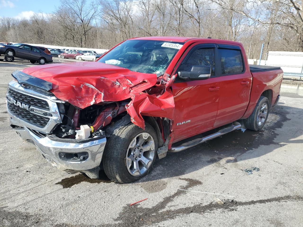 2022 RAM 1500 BIG HORN/LONE STAR VIN:1C6RRFFG3NN455883