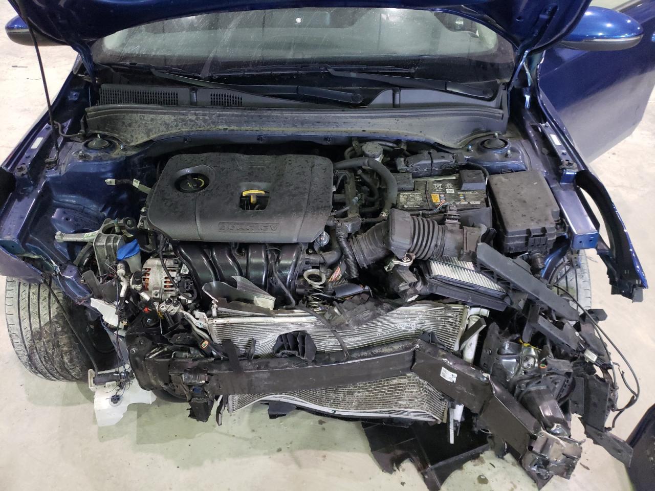 2022 KIA FORTE FE VIN:3KPF24AD2NE455170