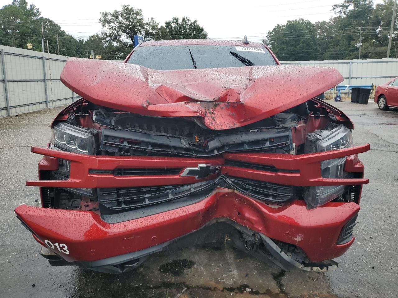 2022 CHEVROLET SILVERADO LTD K1500 RST VIN:3GCUYEED5NG215217