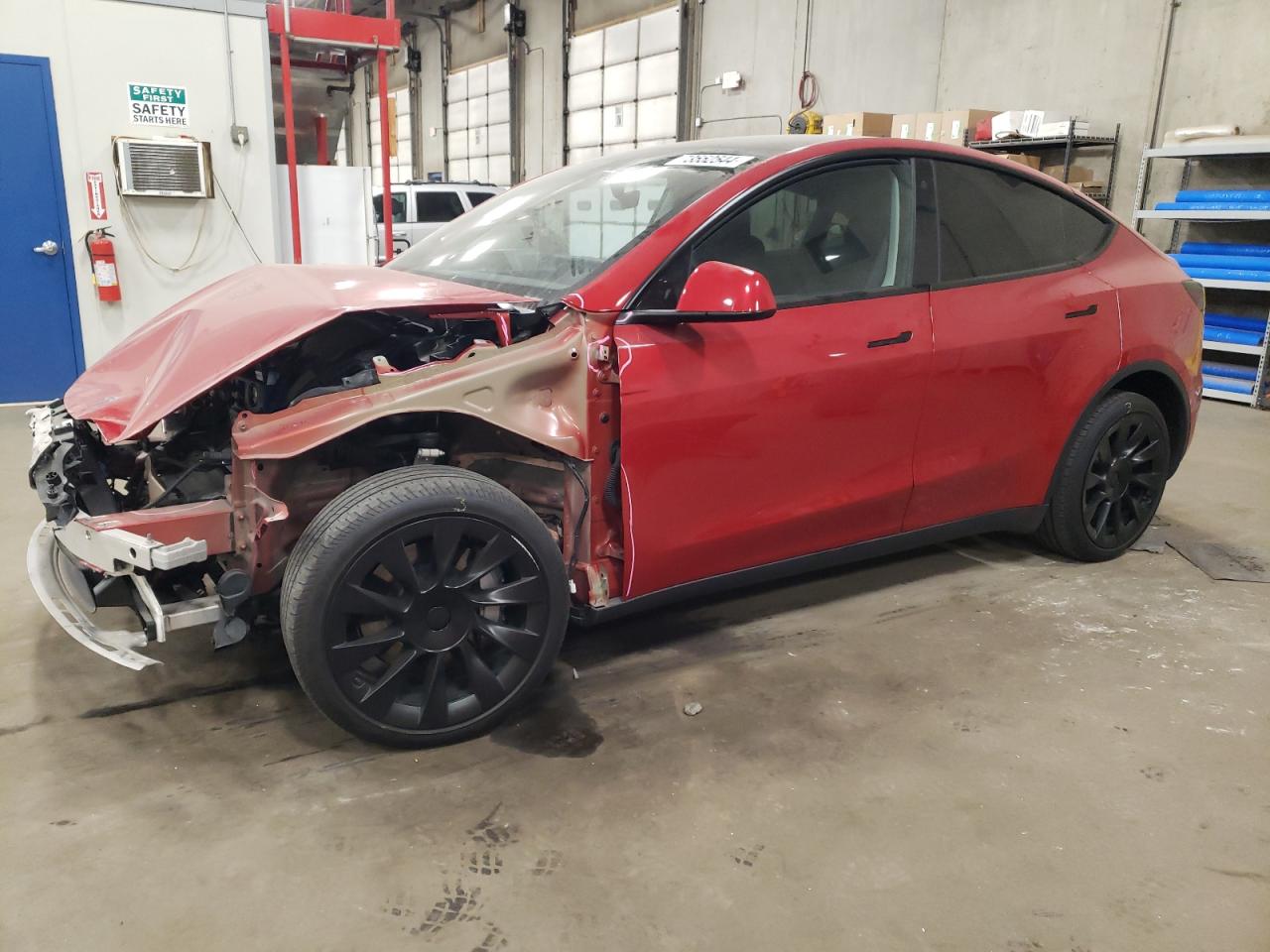 2022 TESLA MODEL Y  VIN:7SAYGDEEXNA018475