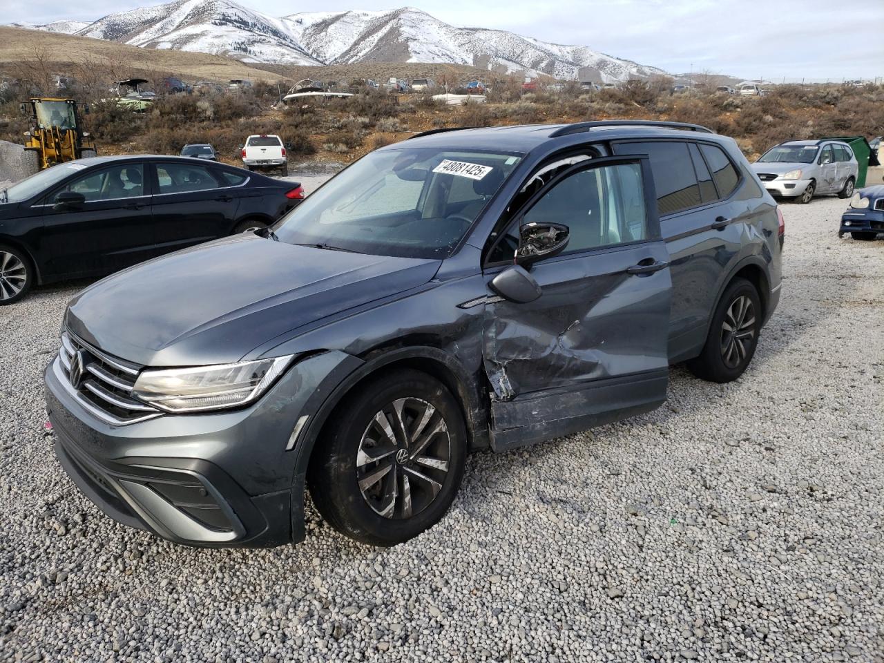 2022 VOLKSWAGEN TIGUAN S VIN:3VV0B7AX2NM038768